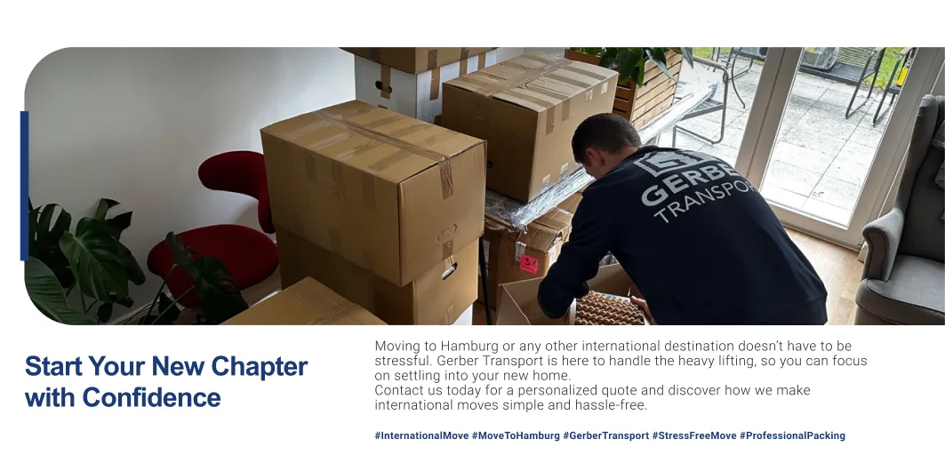 International relocation from Kreuzlingen to Hamburg