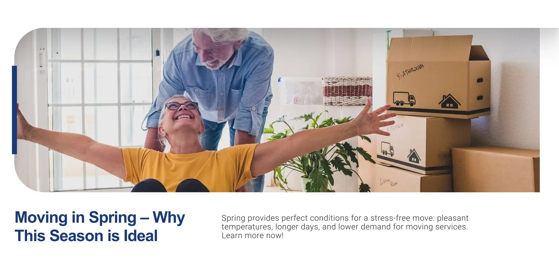 Moving in Spring – The Best Season for a Stress-Free Relocation